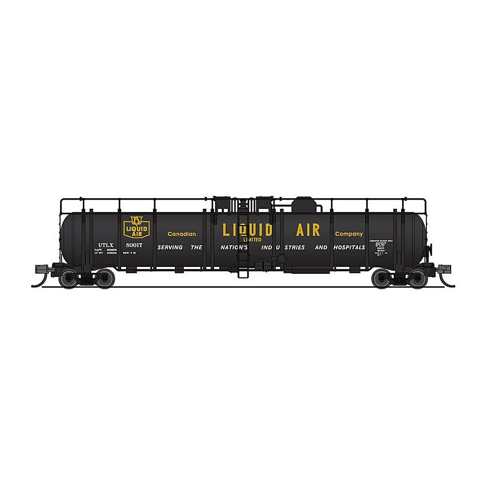 broadway limited 3825 n cryogenic tank car canadian liq air 2p