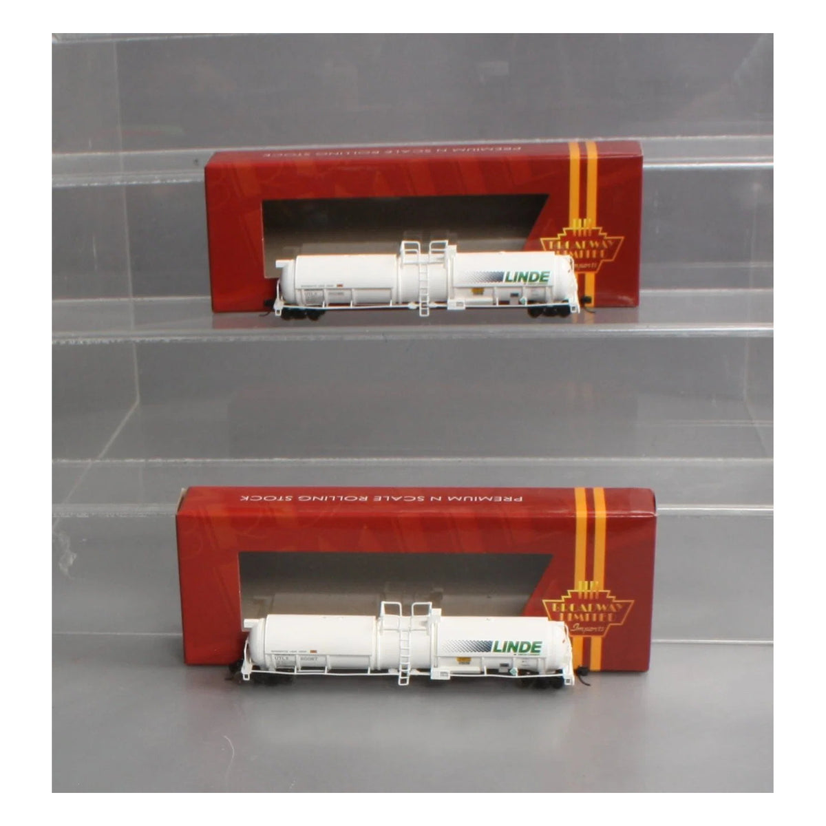 broadway limited 3826 n cryogenic tank car linde 2pk