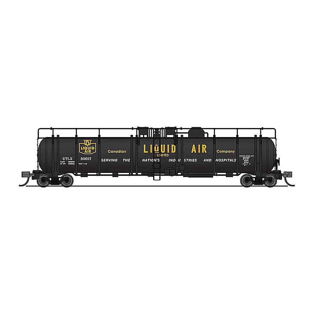 broadway limited 3832 n cryogenic tank car canadian liq air 1p