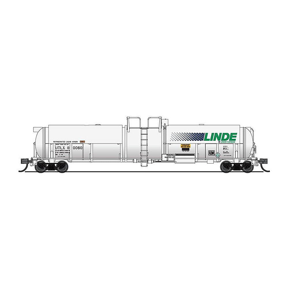 broadway limited 3833 n cryogenic tank car linde 1p