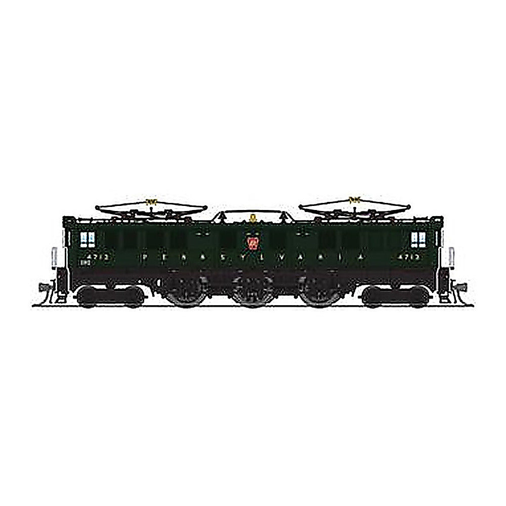 broadway limited 3955 n prr p5a boxcab 4713 w sd freight
