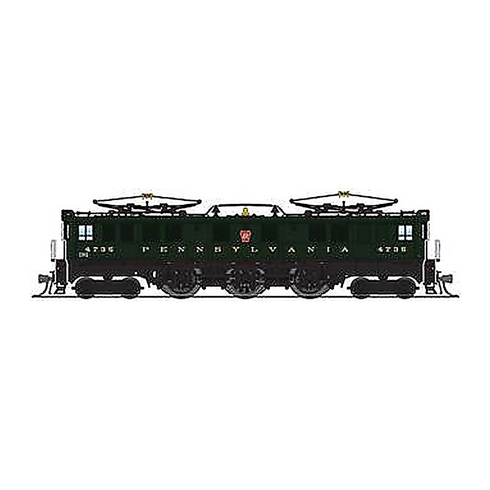 broadway limited 3960 n prr p5a boxcab 4735 w sd freight