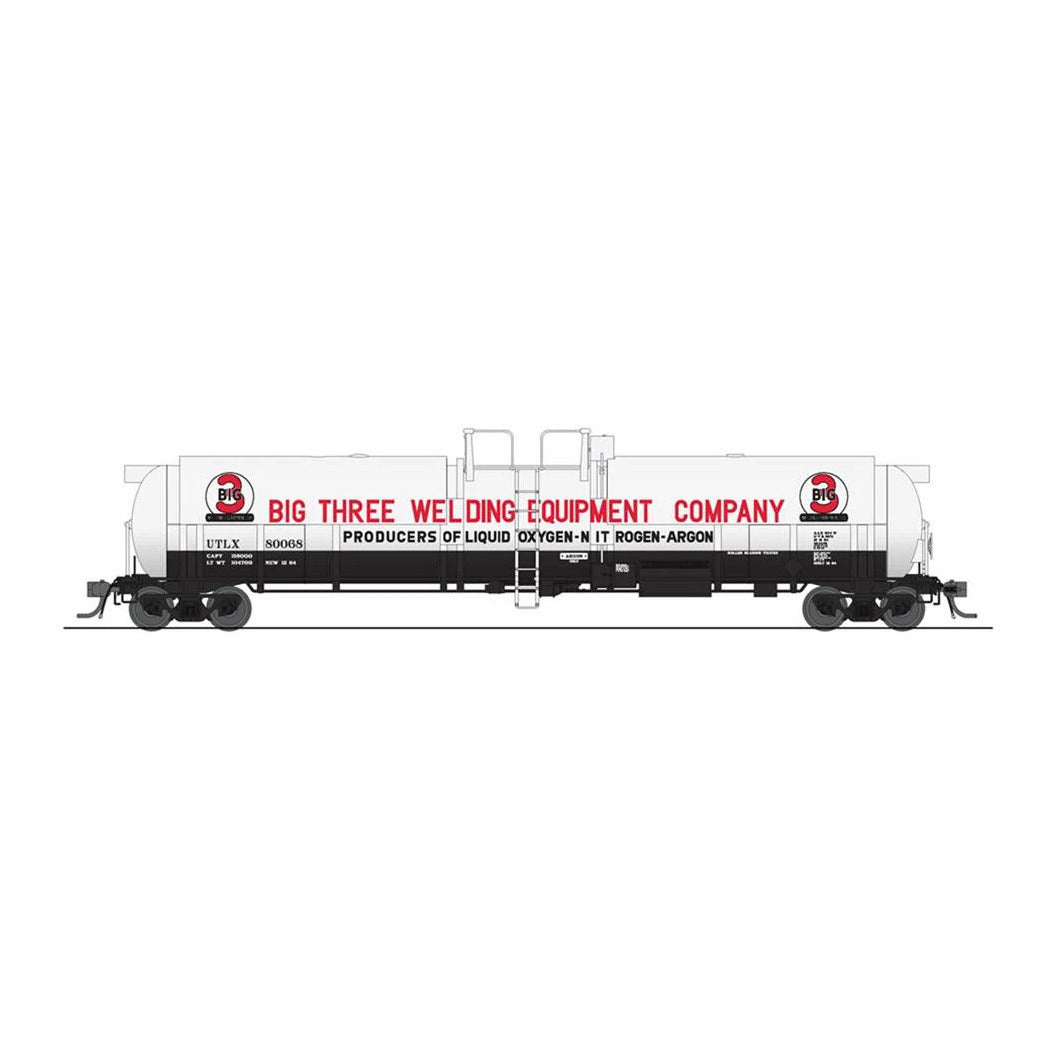 broadway limited 6314 ho cryo tank car big 3 weld 2pk