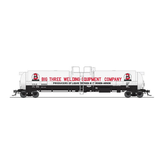 broadway limited 6314 ho cryo tank car big 3 weld 2pk