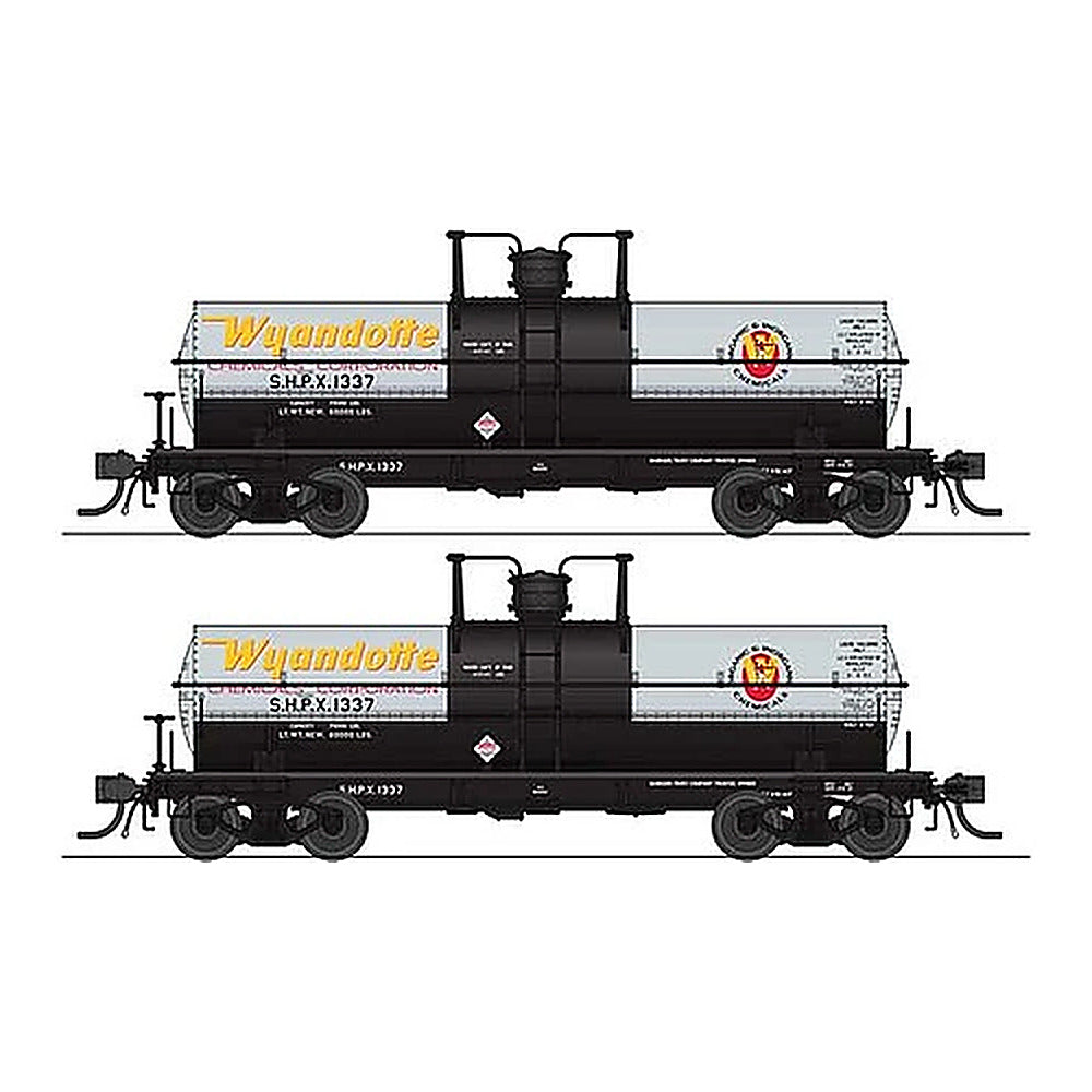 broadway limited 6469 ho 6000gal tank wyandotte 2pk