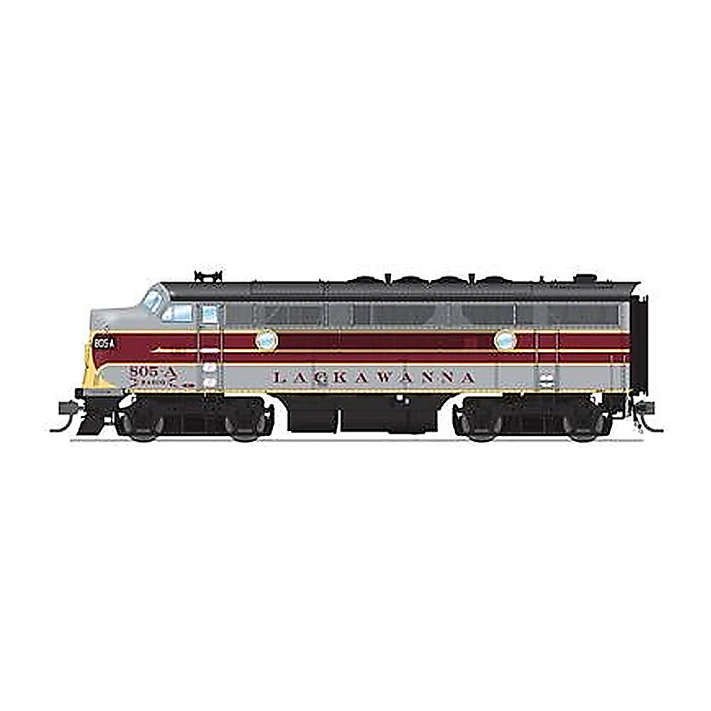 broadway limited 6654 ho emd f3 a b dlw 805a 805b w sd
