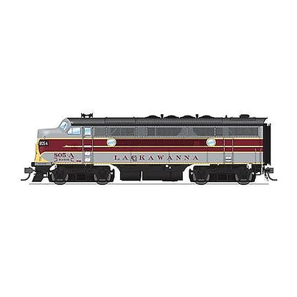 broadway limited 6654 ho emd f3 a b dlw 805a 805b w sd