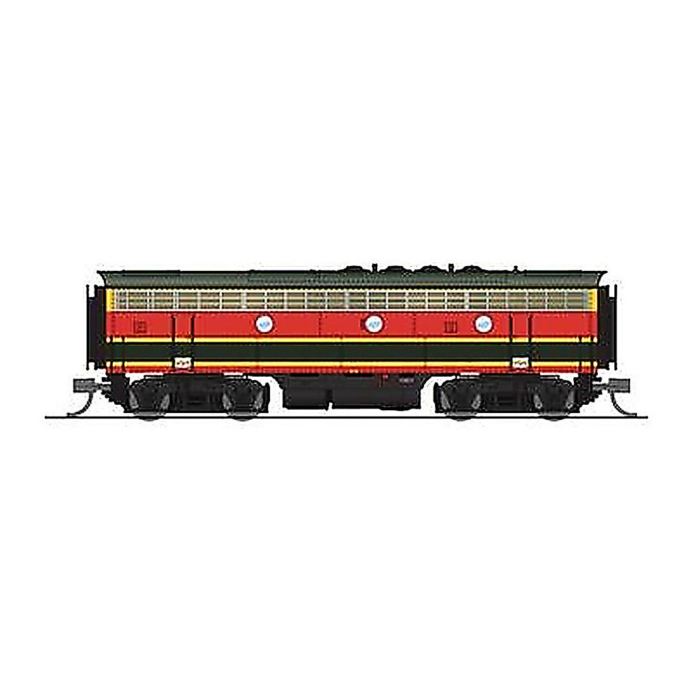 broadway limited 6878 n emd f7b kcs 70b w sd