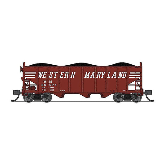 broadway limited 7156 n n w 3bay hopper wm 2pk a