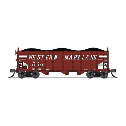 broadway limited 7157 n n w 3bay hopper wm 2pk b