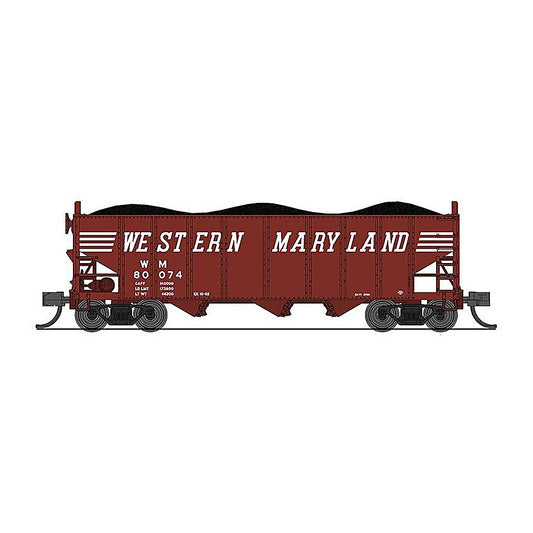 broadway limited 7157 n n w 3bay hopper wm 2pk b