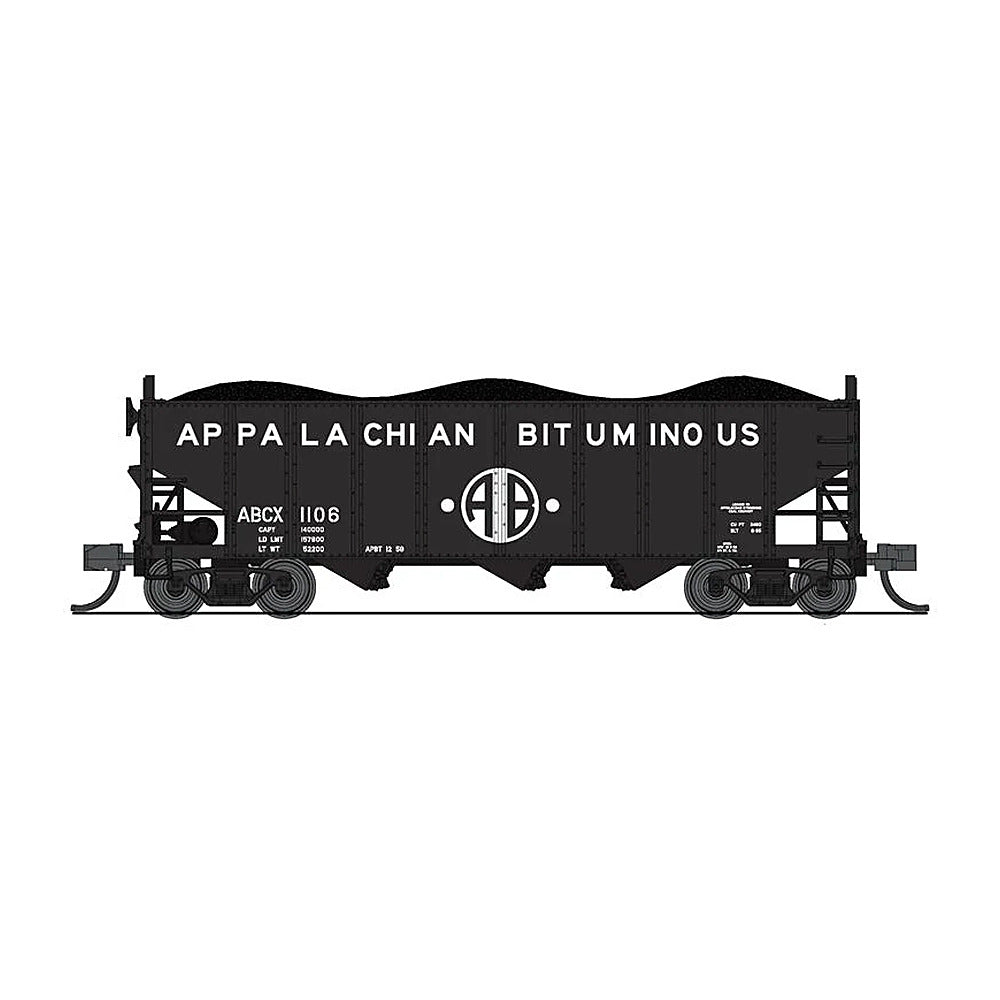broadway limited 7158 n n w 3bay hopper ab 2pk a