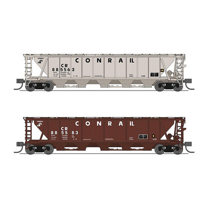 broadway limited 7256 n h32 cvd hopper con 2pk