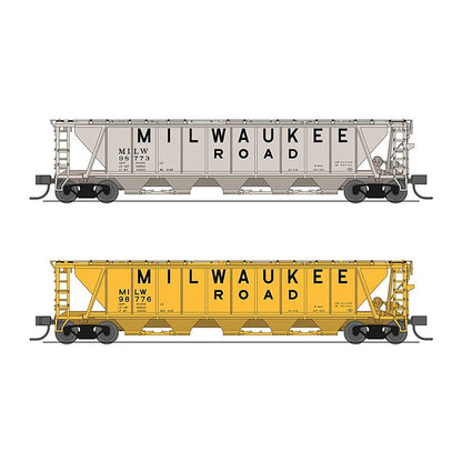 broadway limited 7262 n h32 cvd hopper milw 2pk