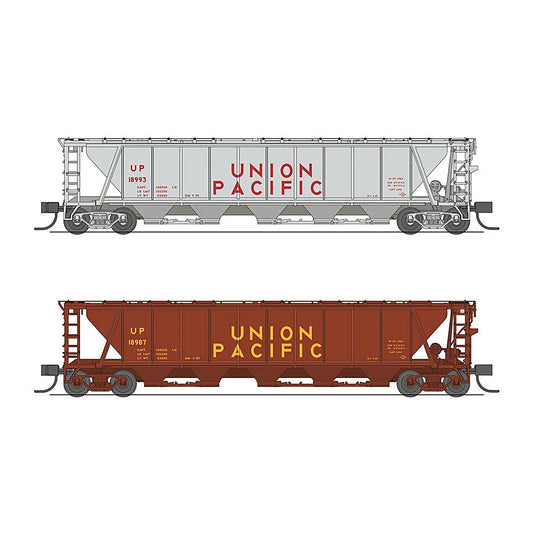 broadway limited 7263 n h32 cvd hopper up 2pk