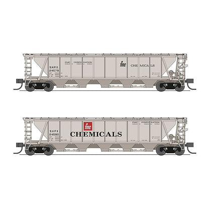 broadway limited 7265 n h32 cvd hopper fmc chem 2pk