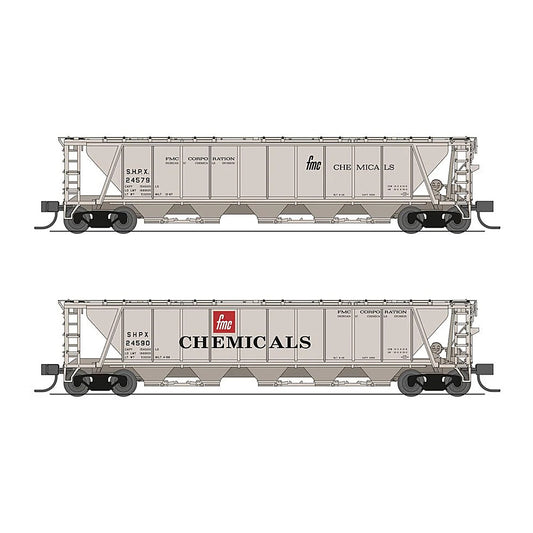broadway limited 7265 n h32 cvd hopper fmc chem 2pk