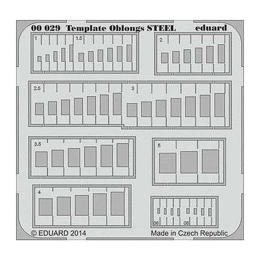 eduard 00029 template oblongs steel