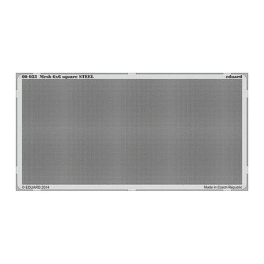 eduard 00033 mesh 6x6 square steel