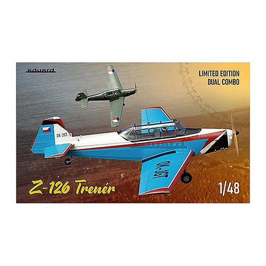 eduard 11156 1 48 zlin z126 trener two seater trainer aircraft dual