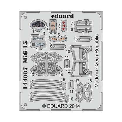 eduard 144007 1 144 mig 15 for edu pre painted