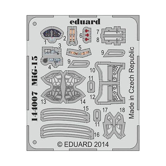 eduard 144007 1 144 mig 15 for edu pre painted