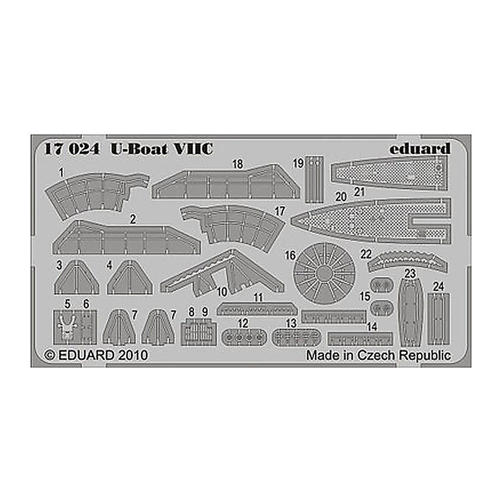 eduard 17024 1 350 u boat viic for rmg photo etch detail set