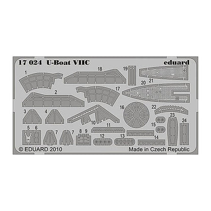 eduard 17024 1 350 u boat viic for rmg photo etch detail set