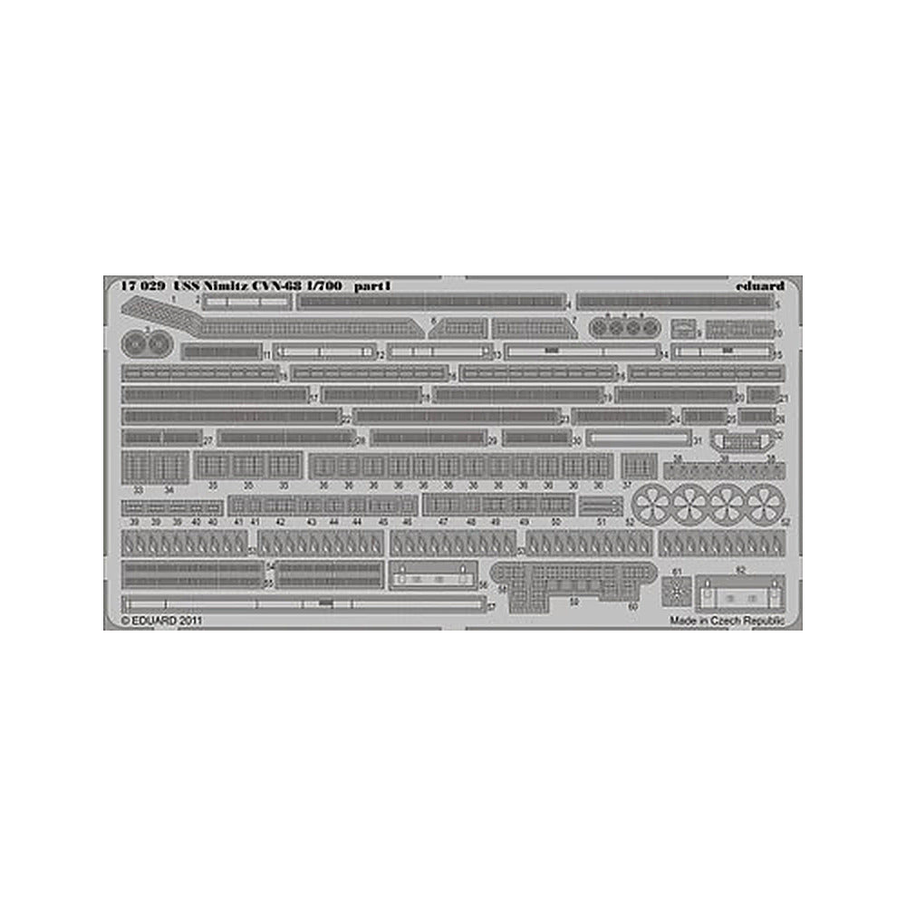 eduard 17029 1 700 uss nimitz cvn 68 for trumpeter