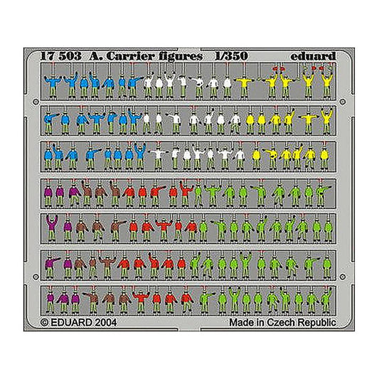eduard 17503 1 350 aircraft carrier figures pre painted