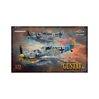 eduard 2144 1 72 gustav pt 1 dual combo eduard limited