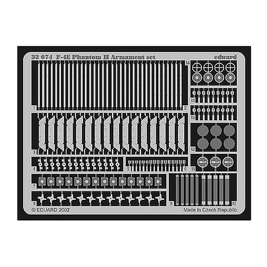 eduard 32074 1 32 f 4e armamengt set for tamiya