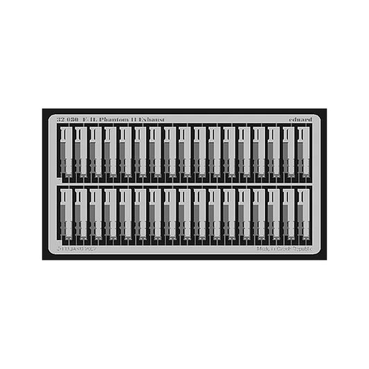 eduard 32080 1 32 f 4e exhaust for tamiya