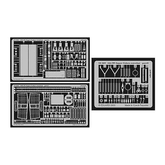 eduard 32087 1 35 exterior for acy photo etch detail set