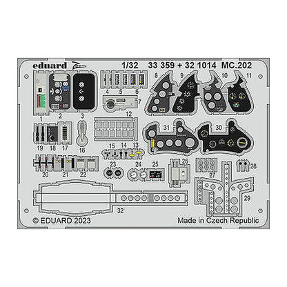 eduard 321014 1 32 mc 202 321014