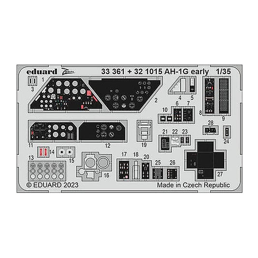eduard 321015 1 35 ah 1g early photo etch