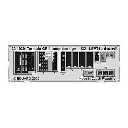 eduard 321030 1 32 tornado gr 1 undercarriage photo etched set for