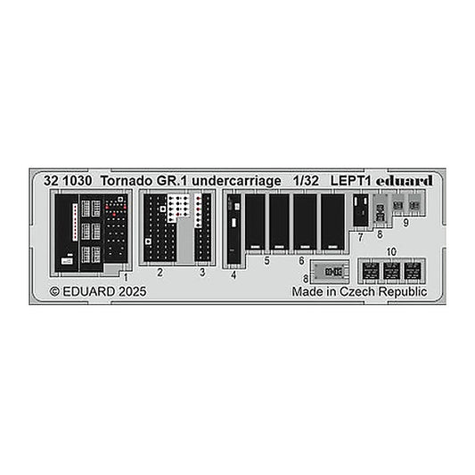 eduard 321030 1 32 tornado gr 1 undercarriage photo etched set for