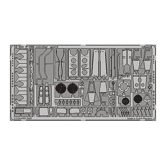 eduard 32223 1 32 p 40k exterior for hasegawa