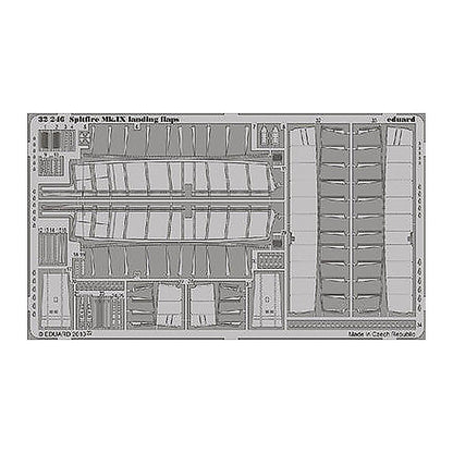eduard 32246 1 32 spitfire mk ix landing flaps for tam