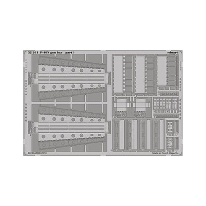 eduard 32261 1 32 p 40n gun bay for hasegawa