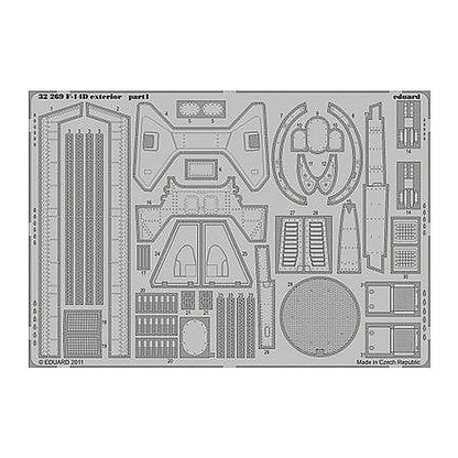 eduard 32269 1 32 f 14d exterior for trumpeter