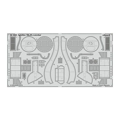 eduard 32360 1 32 spitfire mk ii exterior for rmg