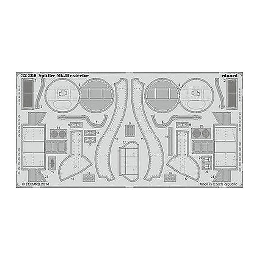 eduard 32360 1 32 spitfire mk ii exterior for rmg