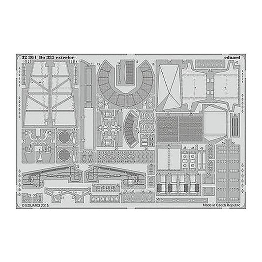 eduard 32364 1 32 do 335 exterior for hkm