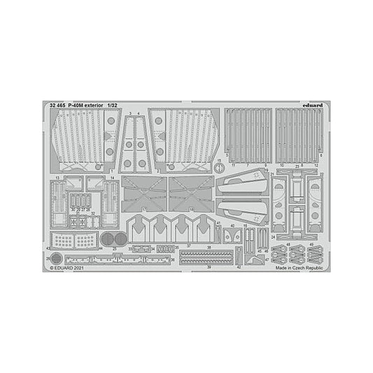 eduard 32465 1 32 p 40m exterior for trumpeter