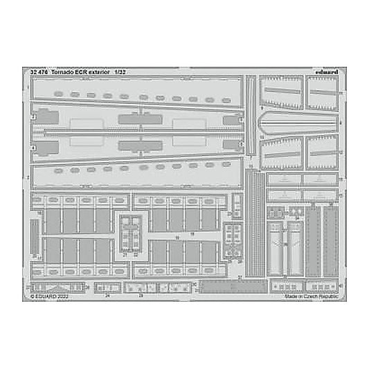 eduard 32476 1 32 tornado ecr exterior for itl