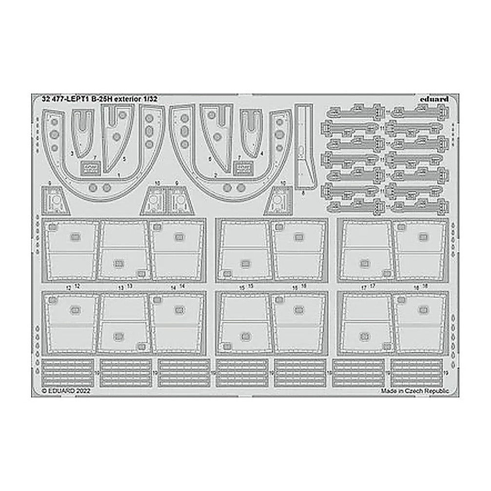 eduard 32477 1 32 b 25h exterior for hkm