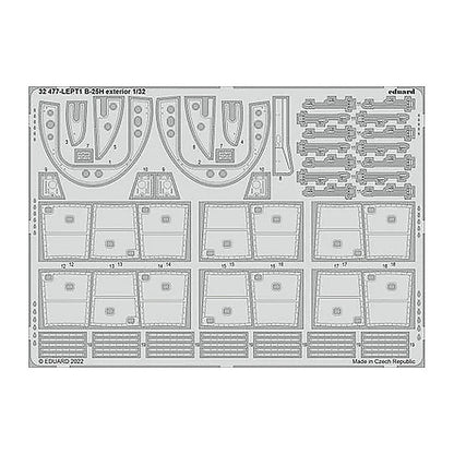 eduard 32477 1 32 b 25h exterior for hkm