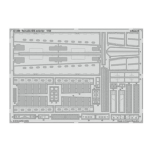 eduard 32480 1 32 tornado ids exterior for italeri